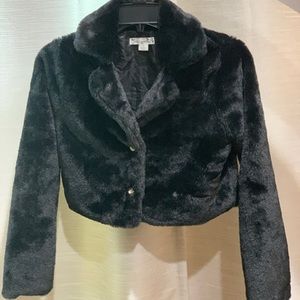 Girl’s Jacket. Faux Fur Girls Jacket